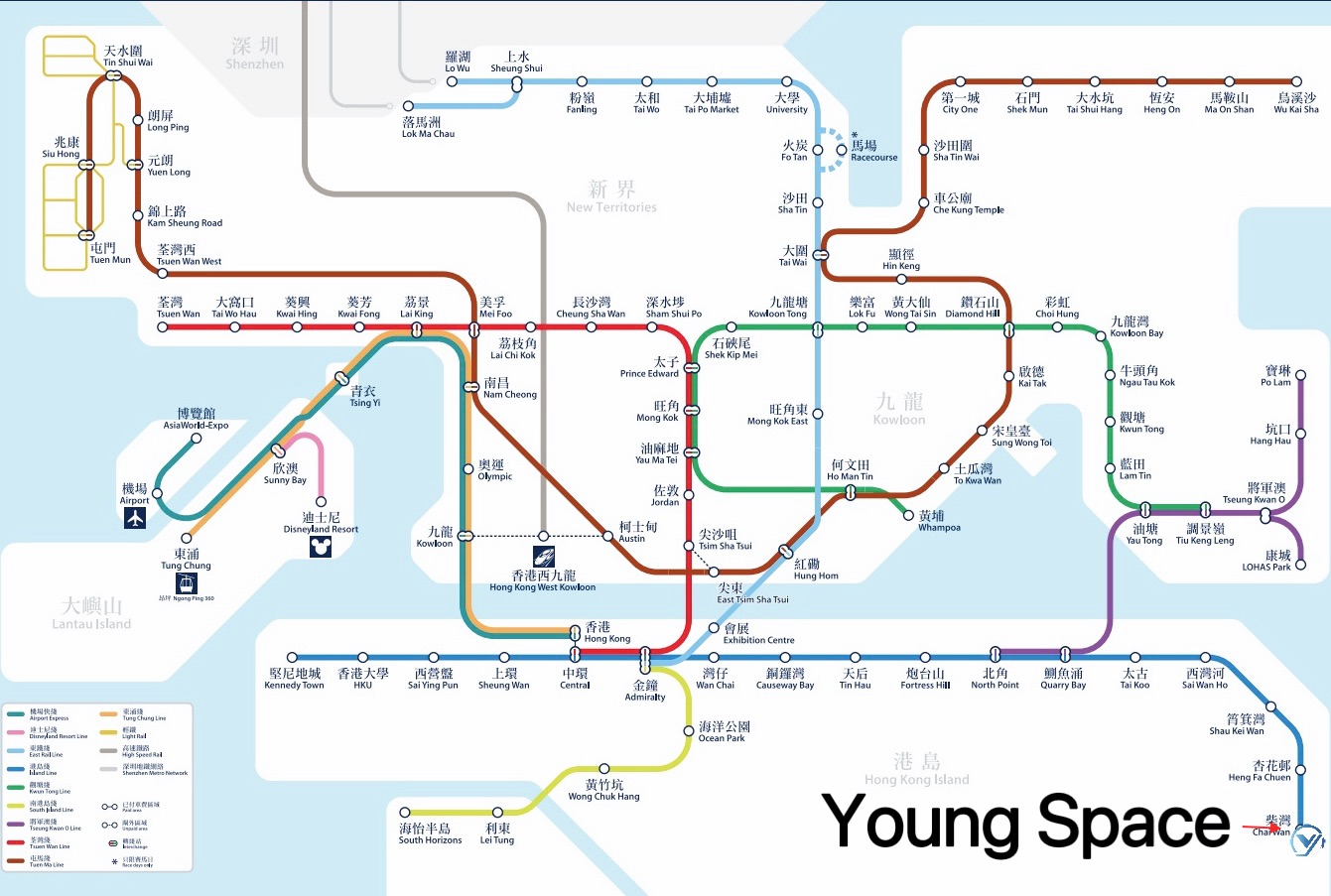 mtr map